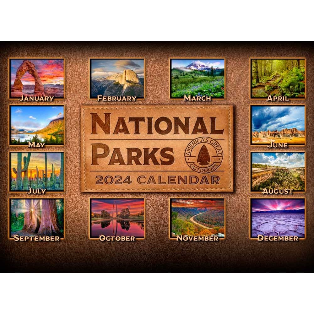 National Parks 2024 Wall Calendar First Alternate