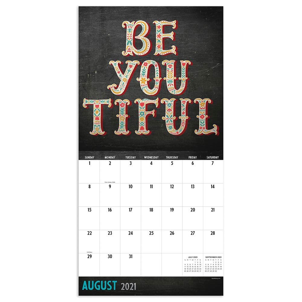 Chalk It Up Wall Calendar