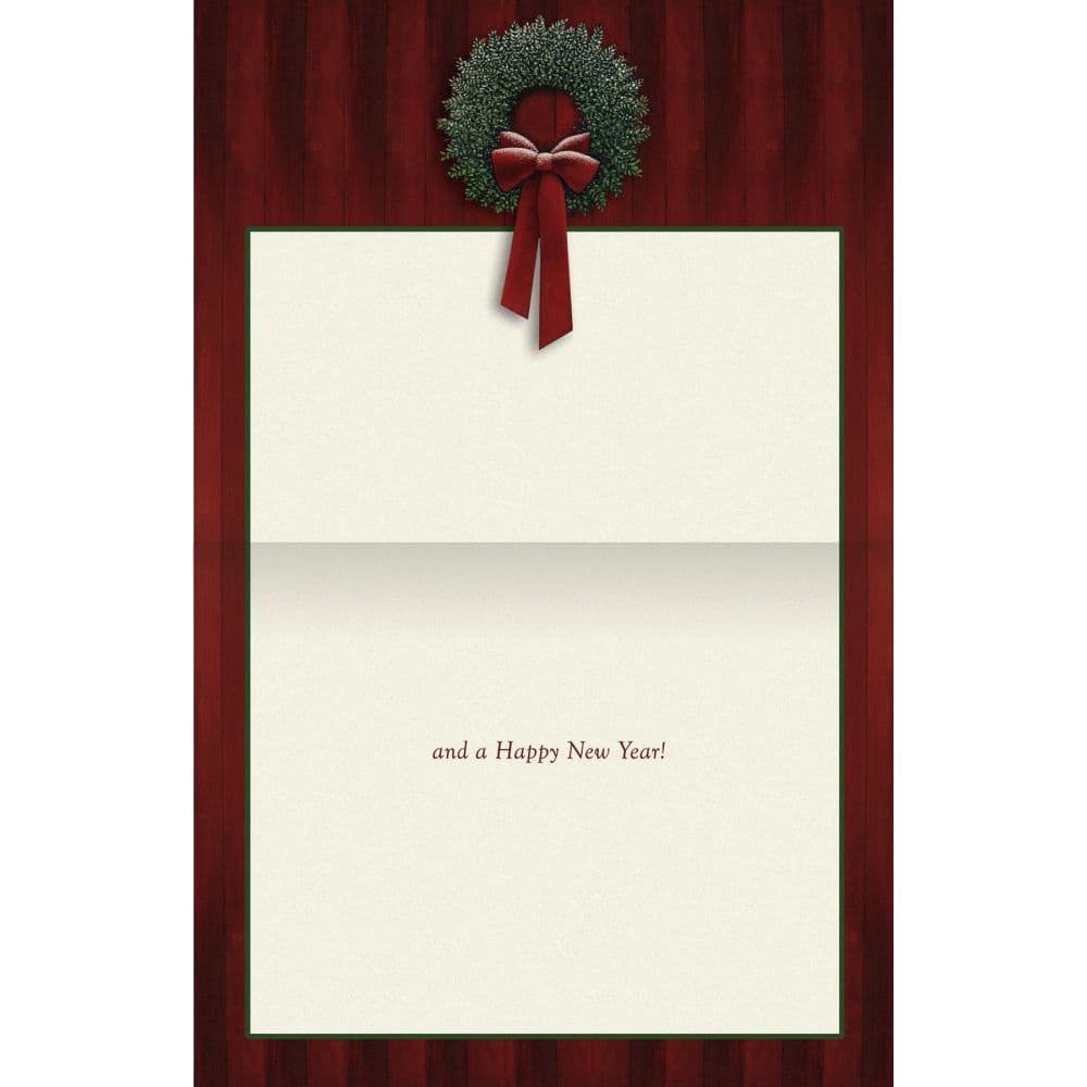 Holiday Cows Boxed Christmas Card by Lowell Herrero Alternate Image 1