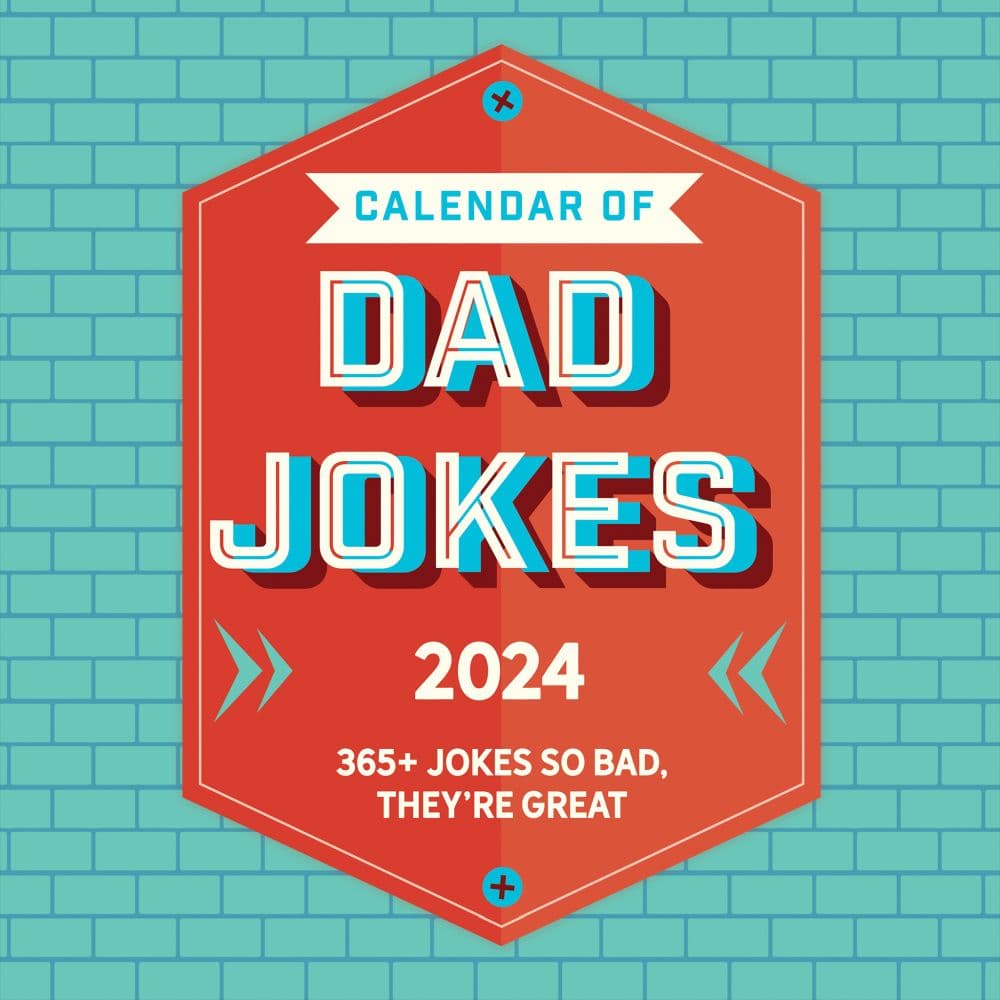 Dad Jokes 2024 Wall Calendar Main Image