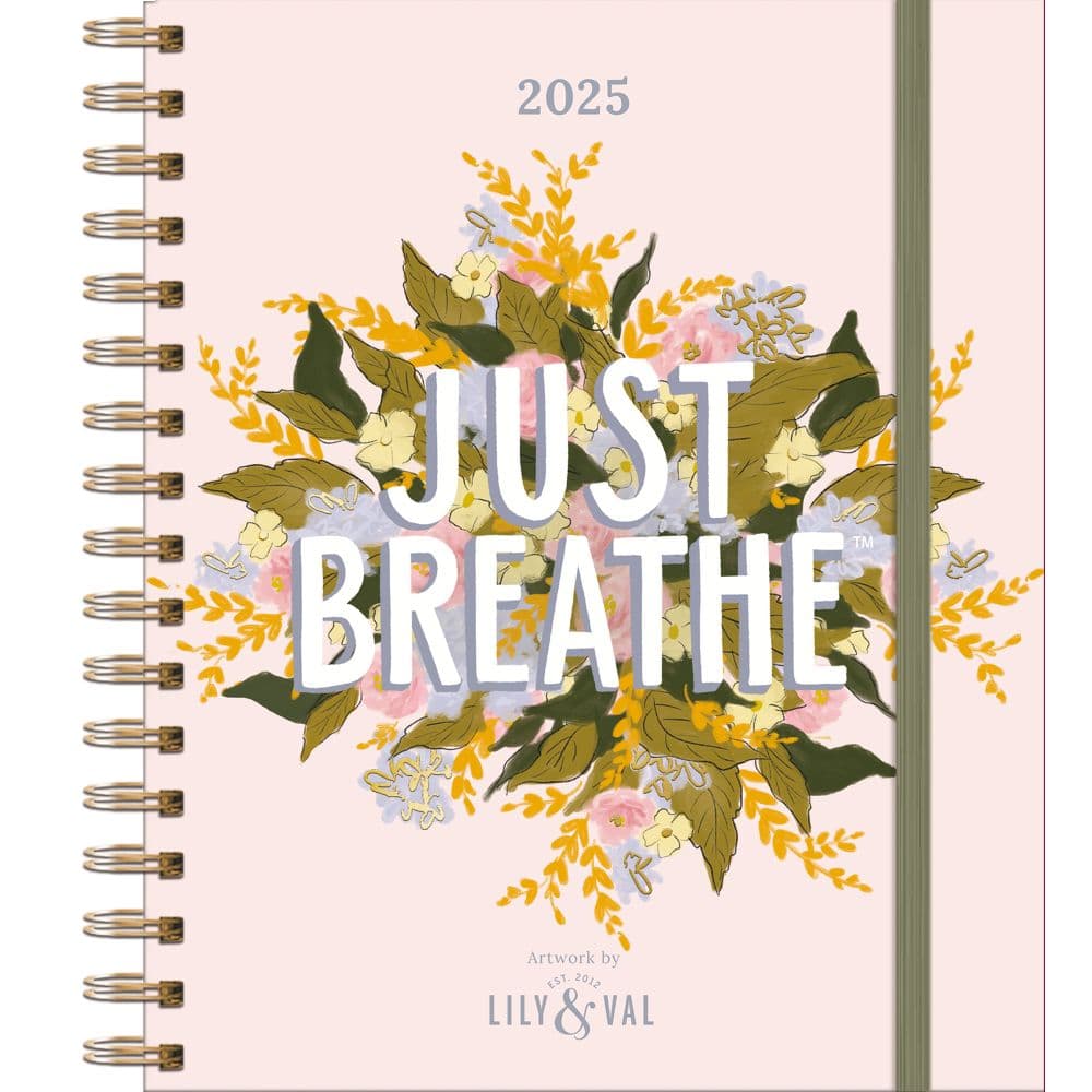 Just Breathe by Lily and Val 2025 Plan It Planner_Main Image