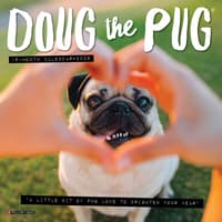 image Doug the Pug 2026 Mini Wall Calendar Main Image
