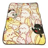 image Bananya Family Blanket angle