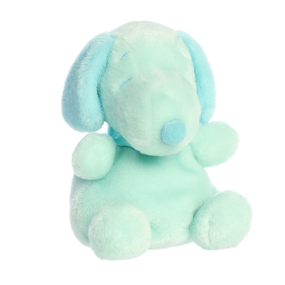 Palm Pals Snoopy Color Collection Teal 5in Plush Fourth Alternate Image