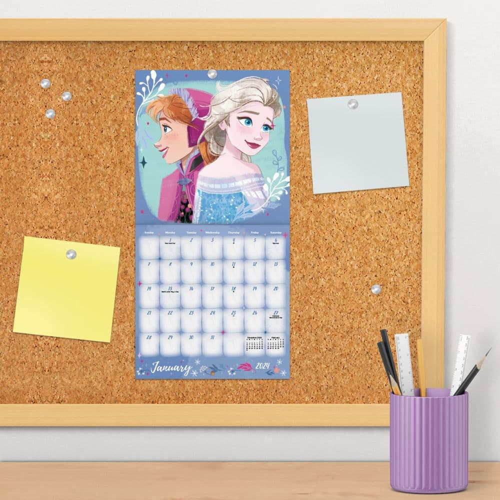 Disney Frozen 2024 Mini Wall Calendar