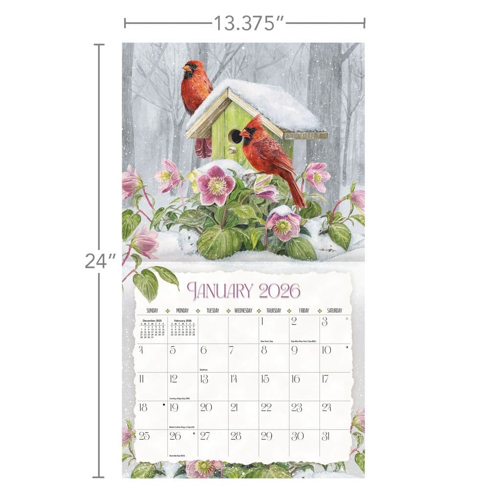 Birdhouses 2026 Wall Calendar by Tim Coffey_ALT6