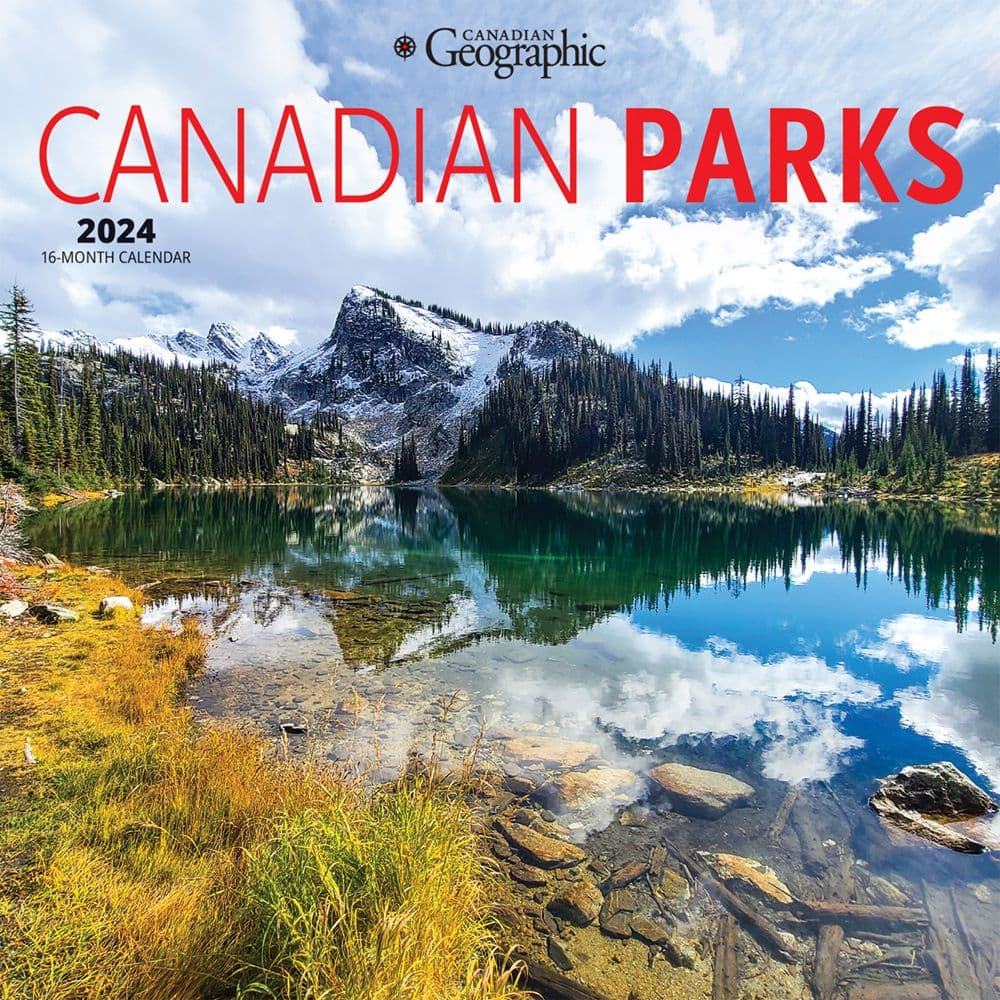 Canadian National Parks 2024 Mini Wall Calendar Main