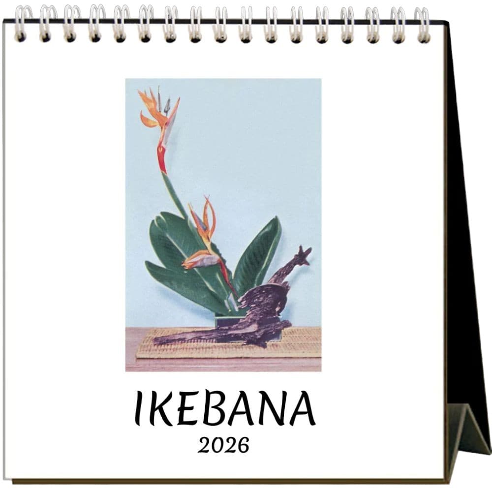 Ikebana 2026 Easel Desk Calendar - Calendars.com
