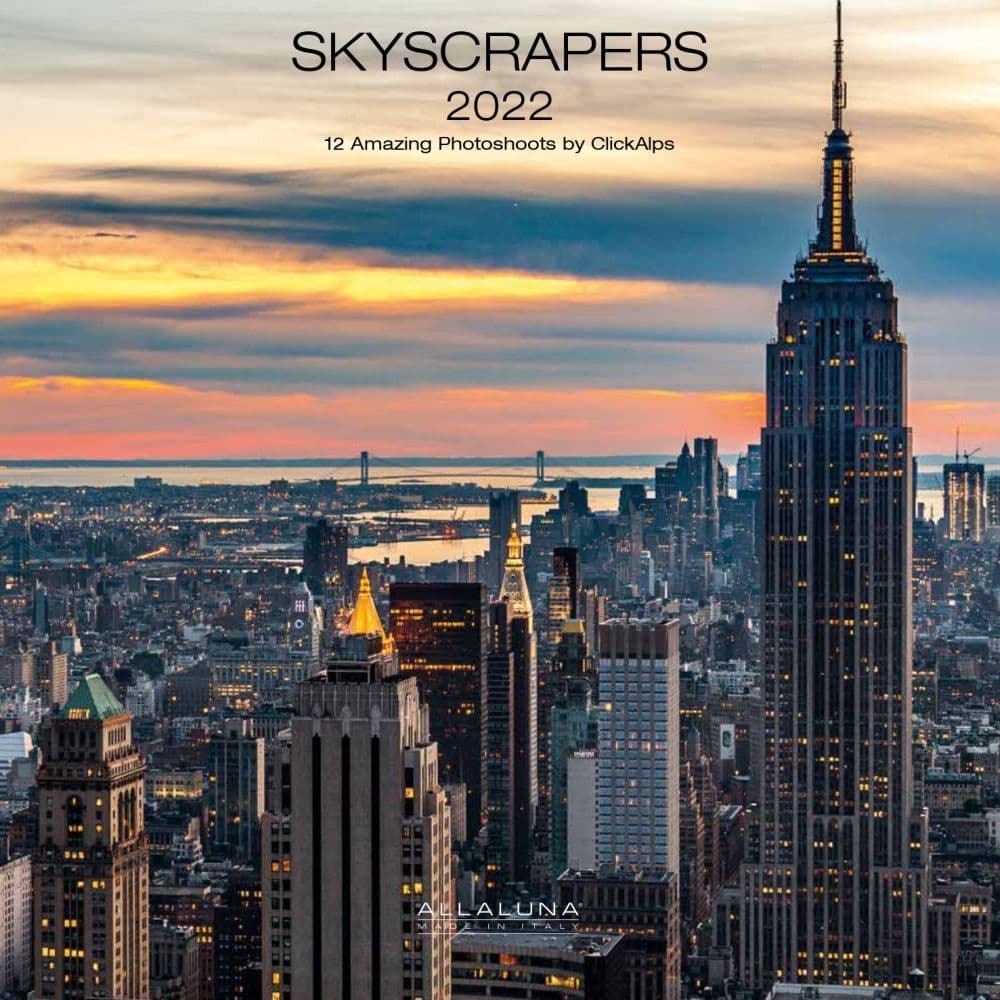 Skyscrapers Alla Luna 2022 Wall Calendar - Calendars.com