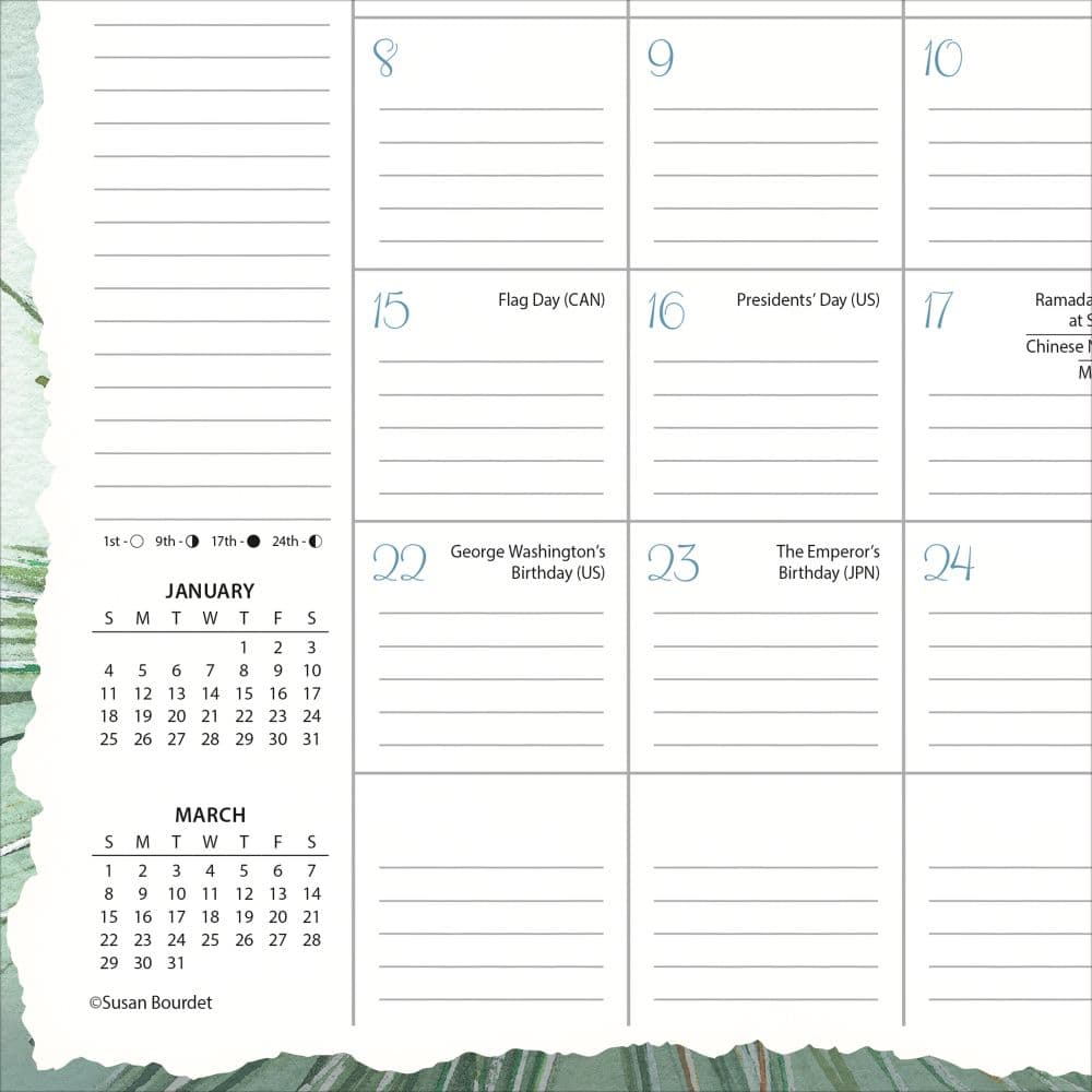 Songbirds 2026 Desk Pad Alt2