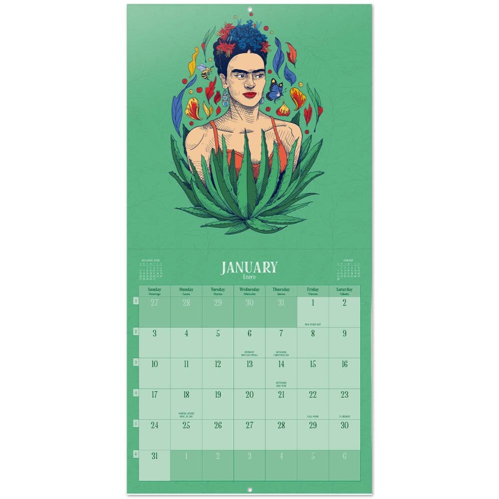 Frida Kahlo 2027 Wall Calendar Second Alternate Image