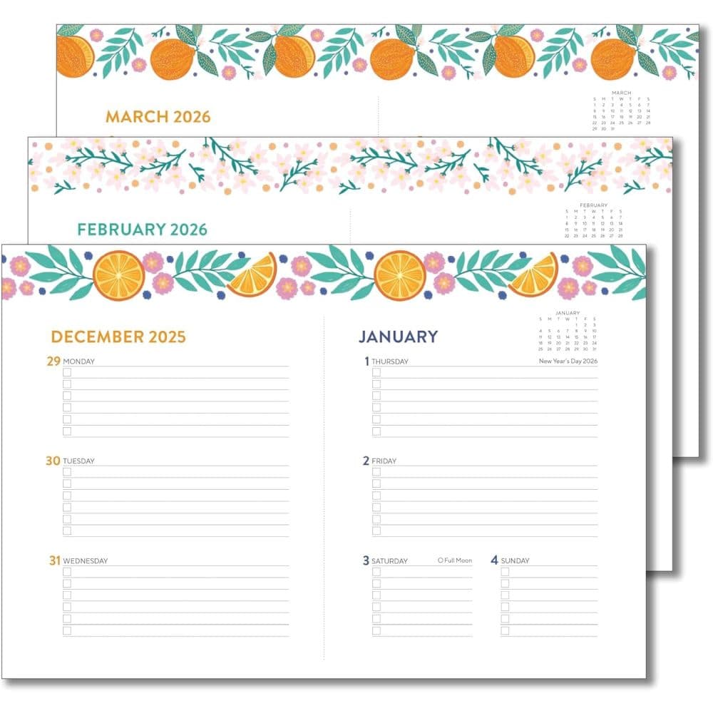 Fresh and Colorful Softcover High Note 2026 Planner Second Alternate Image