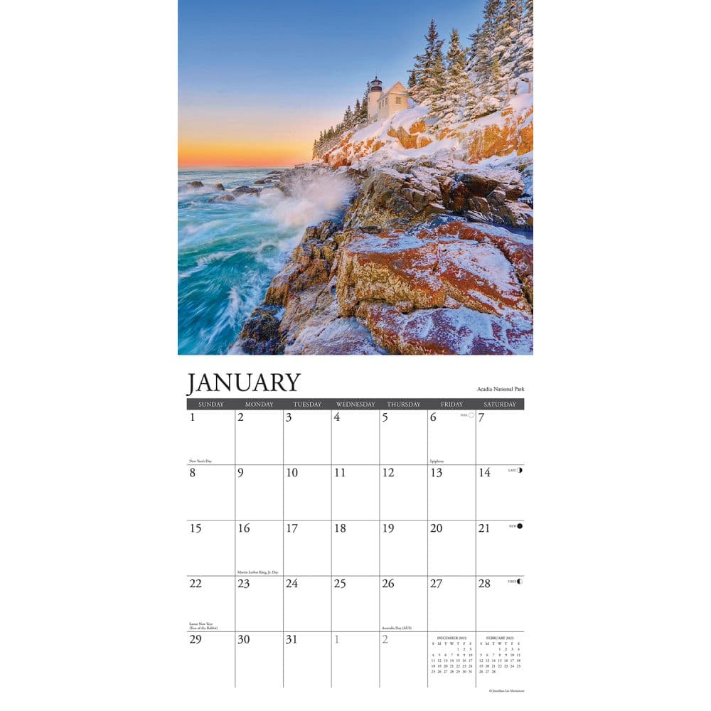 National Parks Wall Calendar - Calendars.com