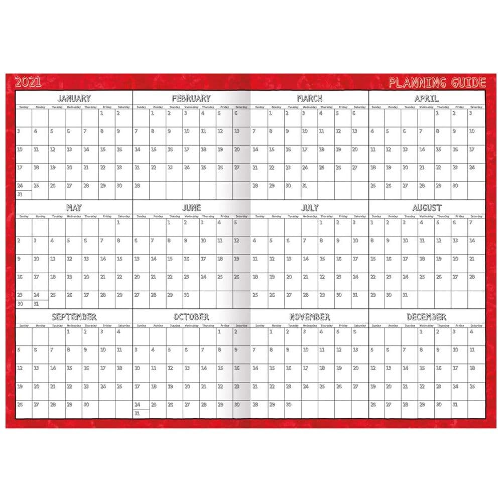 Schoolhouse Monthly Planner By Susan Winget Calendars Com