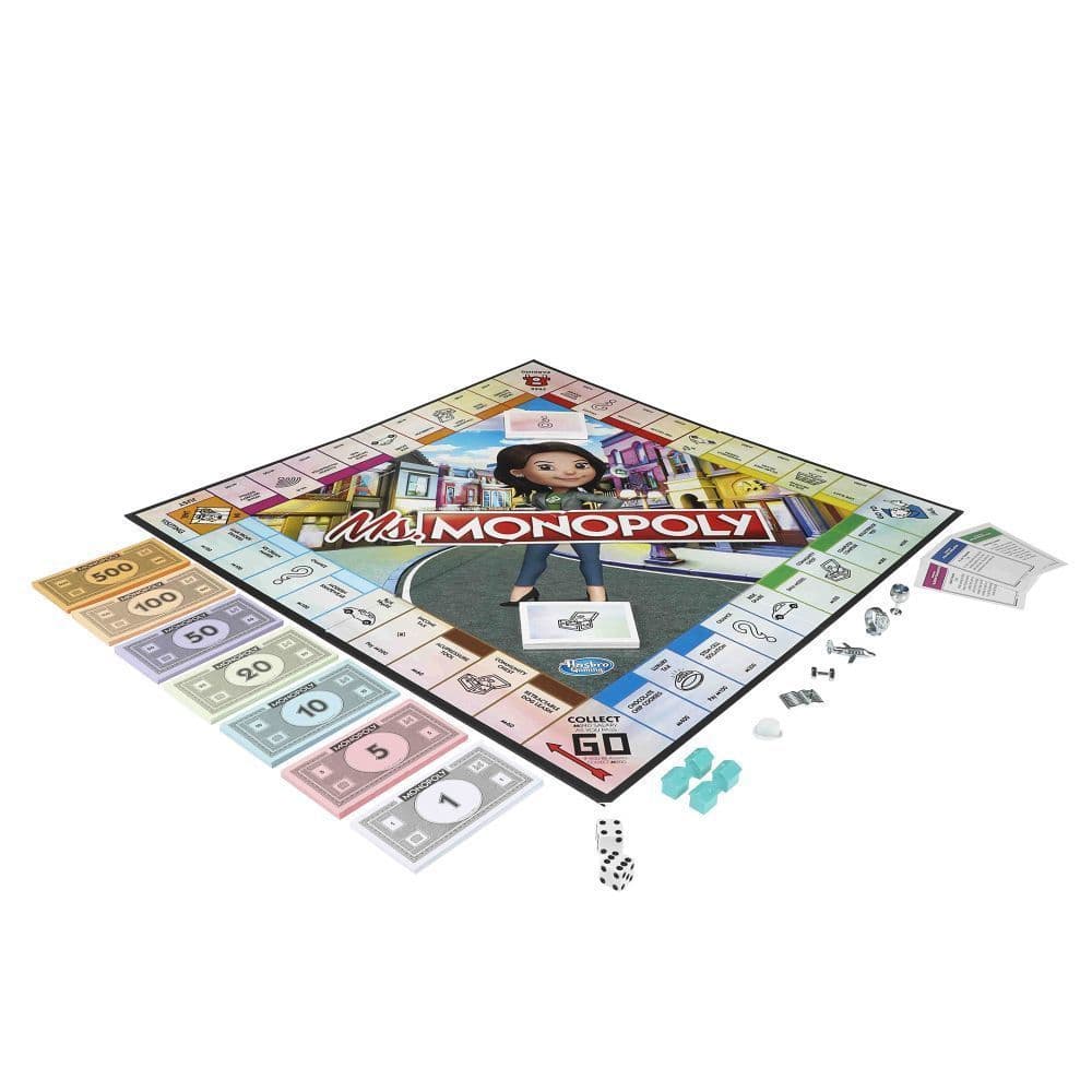 Ms Monopoly Board Game Alternate Image 1