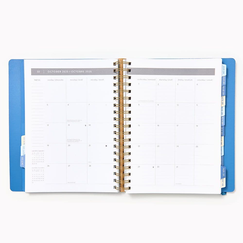 Blue Lilies 2026 Planner Second Alternate Image