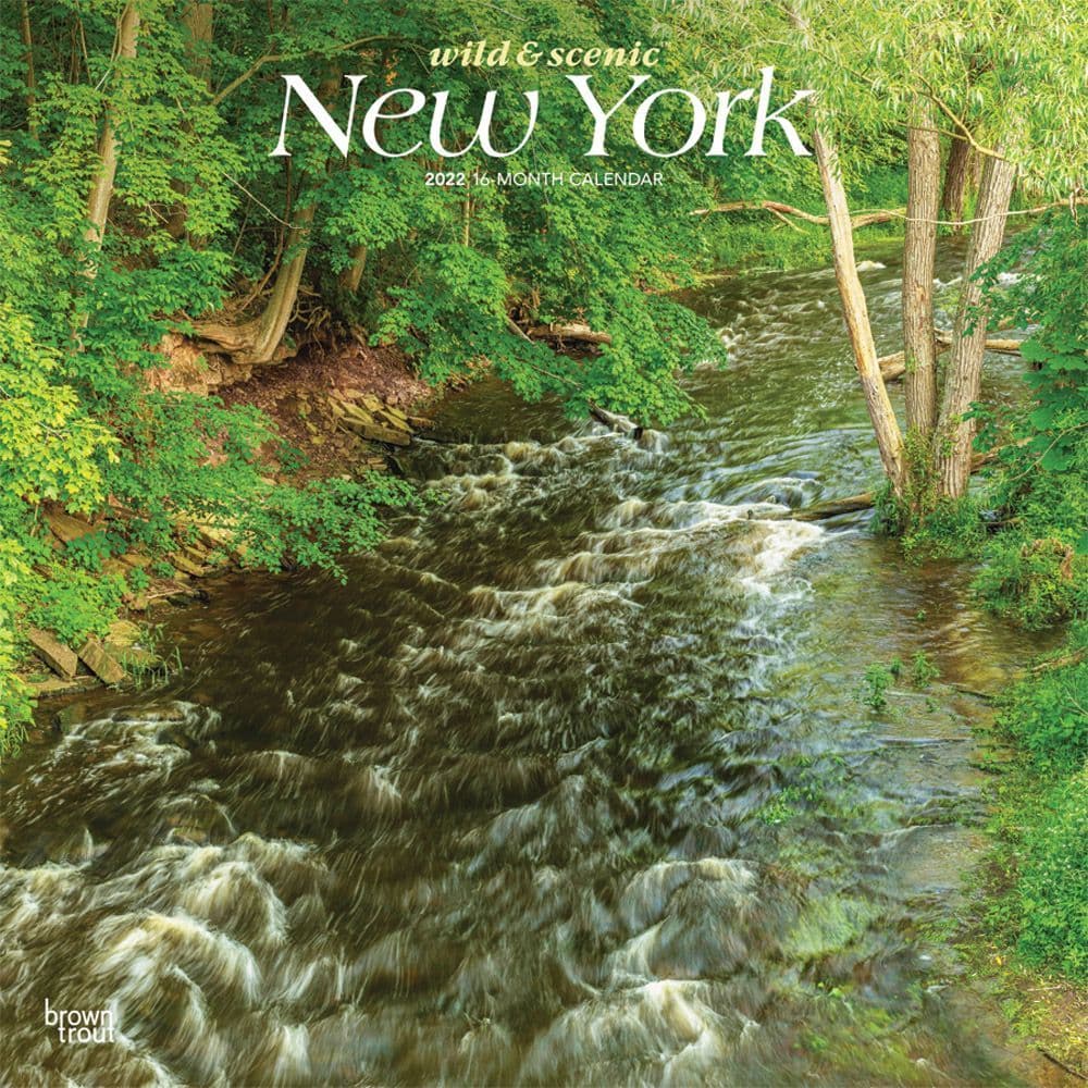New York Wild and Scenic 2022 Wall Calendar