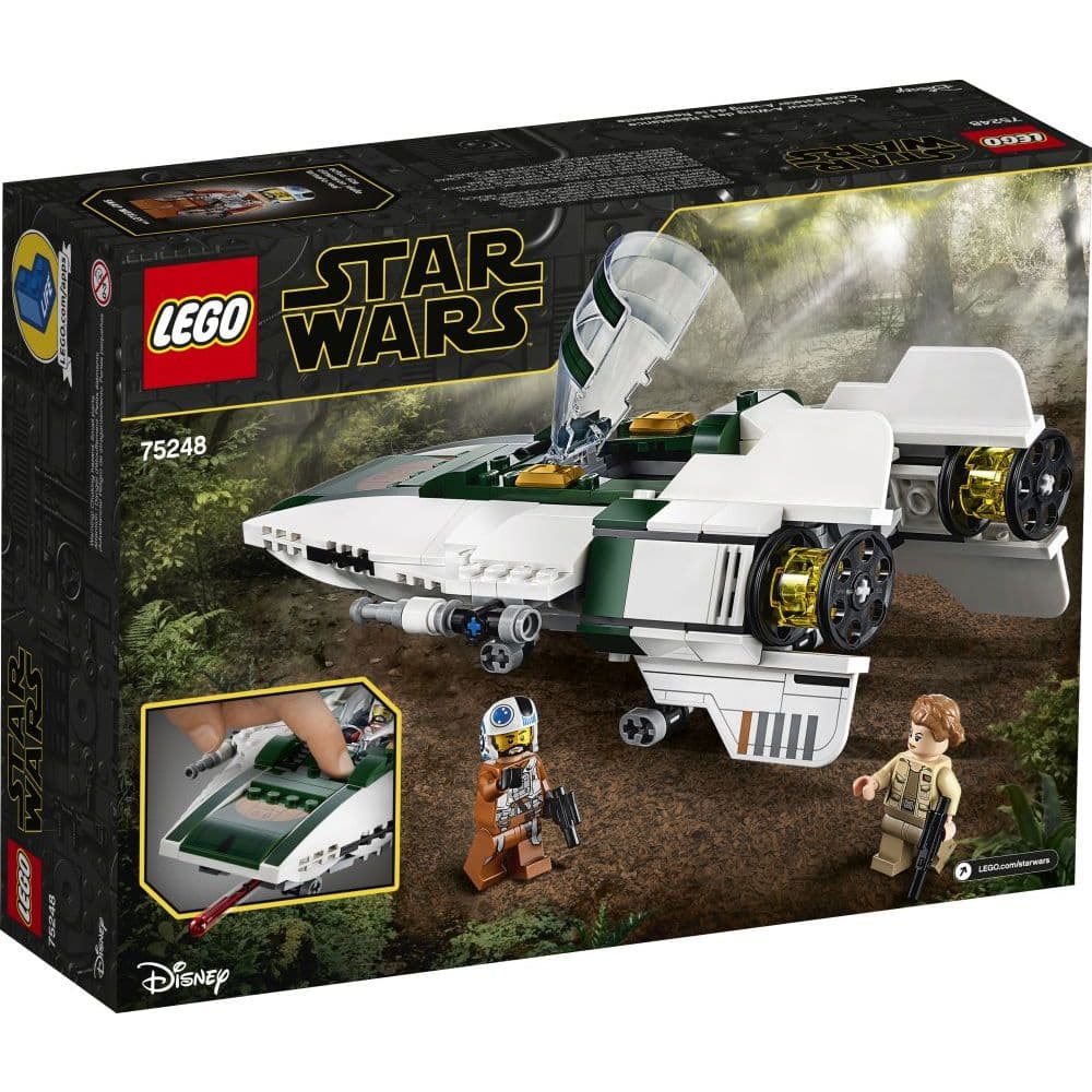 LEGO 8 Star Wars Resistance A-Wing Starfighter Episode 9 Alternate Image 1
