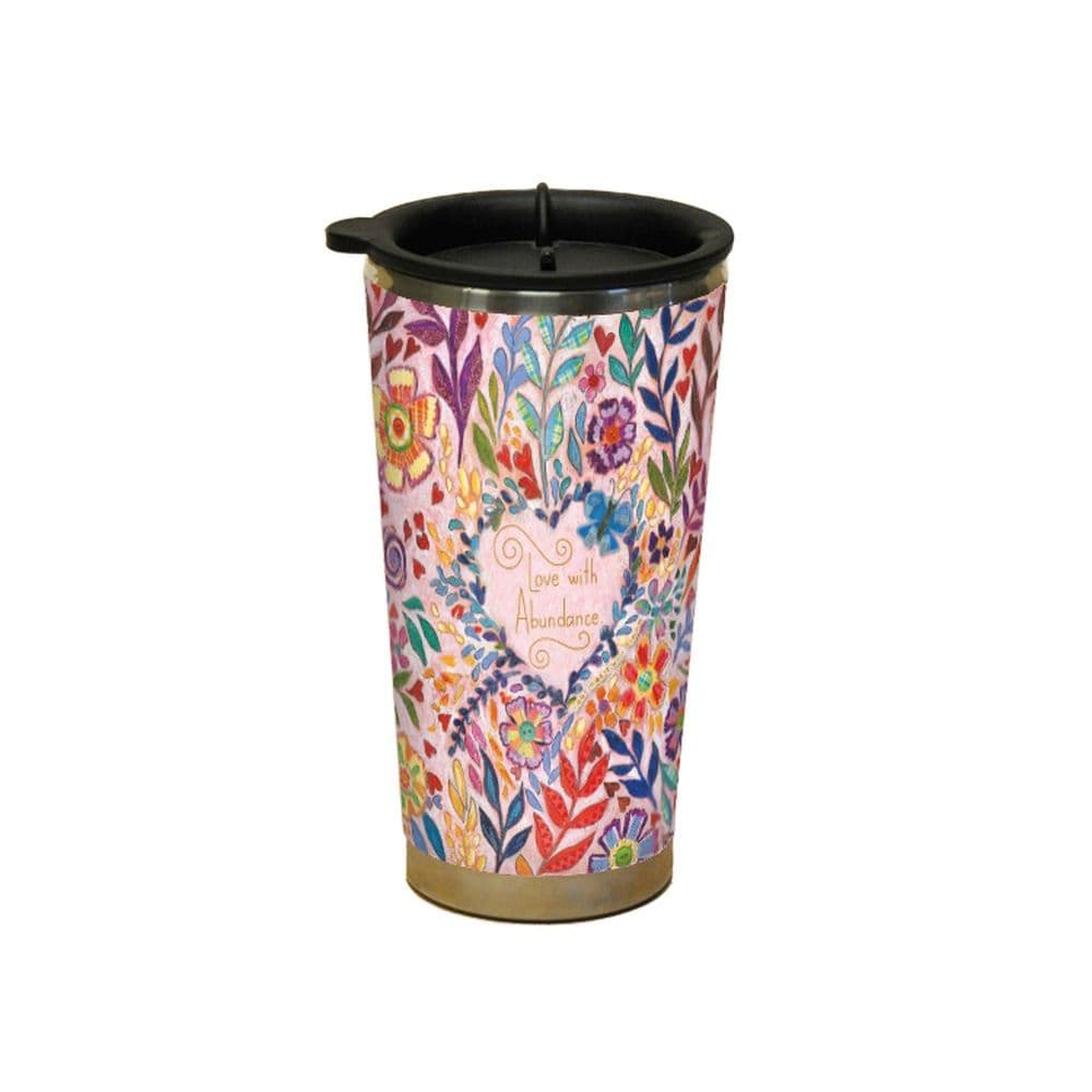Abundance 16 oz. Traveler Mug by Wendy Bentley Main Image