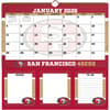 image NFL San Francisco 49ers 2026 Memomate Spiral Wall Calendar