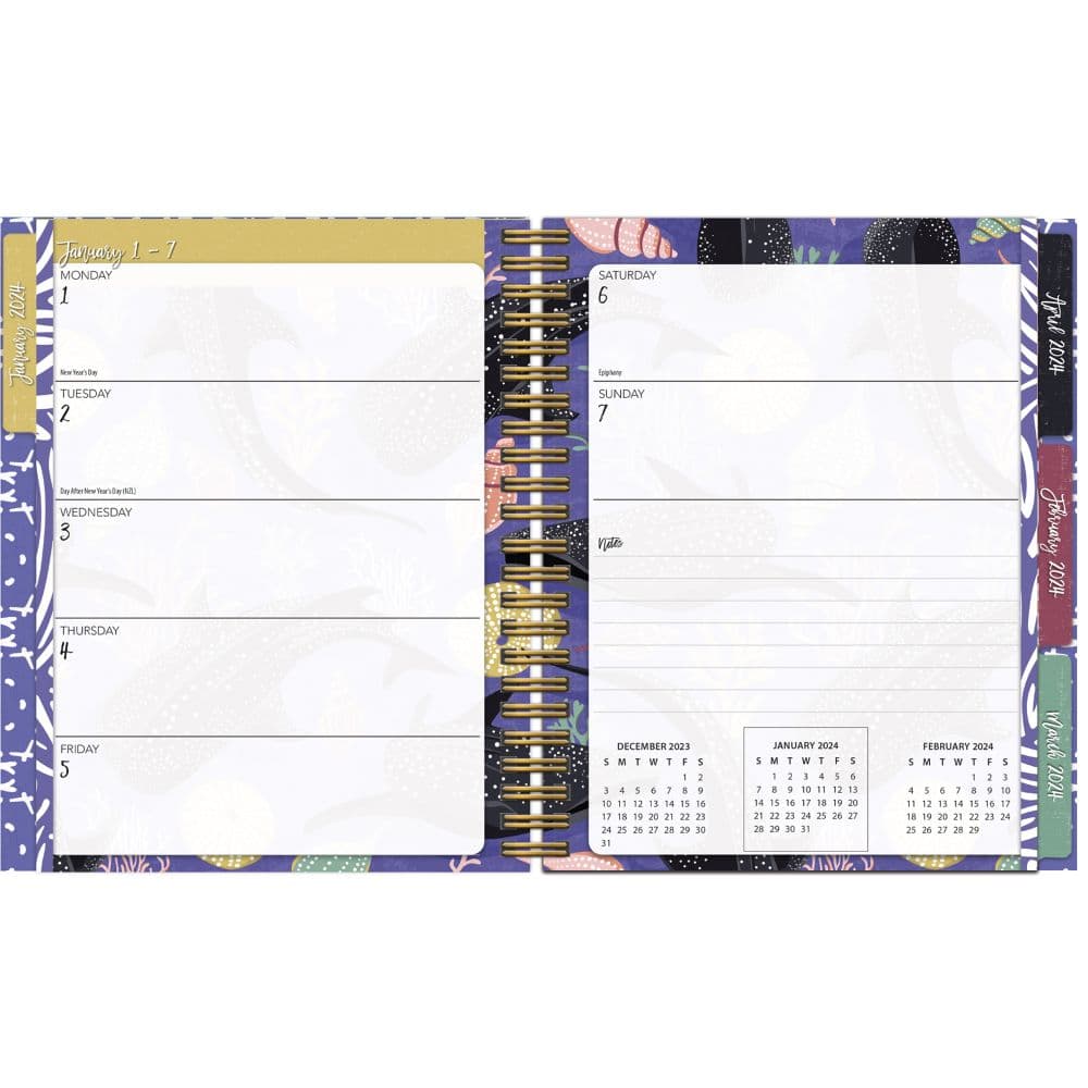 Flora and Fauna File It 2024 Planner Alternate Image 4