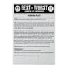 image Best to Worst Game