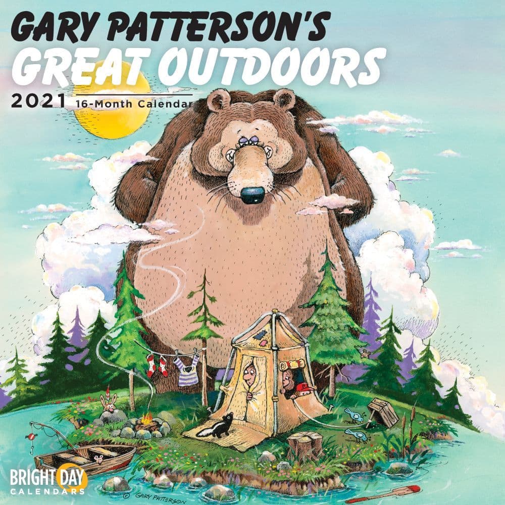 2021 Patterson Great Outdoors Wall Calendar