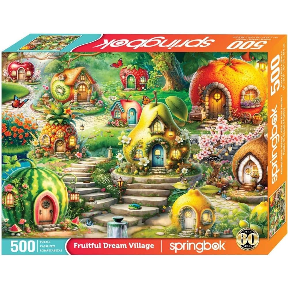 Fruitful Dream Village 500 Piece Puzzle Main Product Image