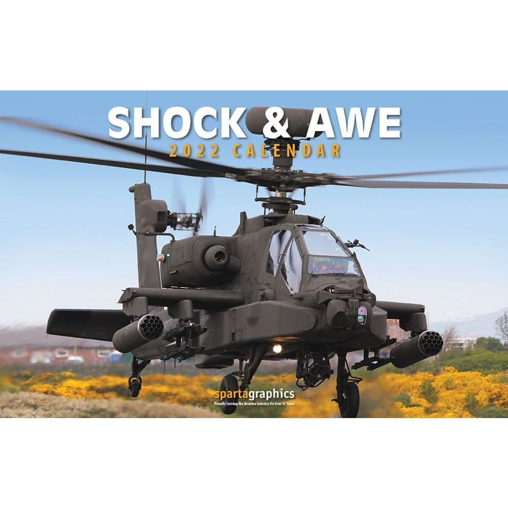 Shock and Awe 2022 Deluxe Wall Calendar