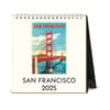 image San Francisco Art 2025 Easel Desk Calendar  Main Image