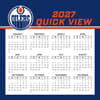 image NHL Edmonton Oilers 2027 Desk Calendar Third Alternate Image