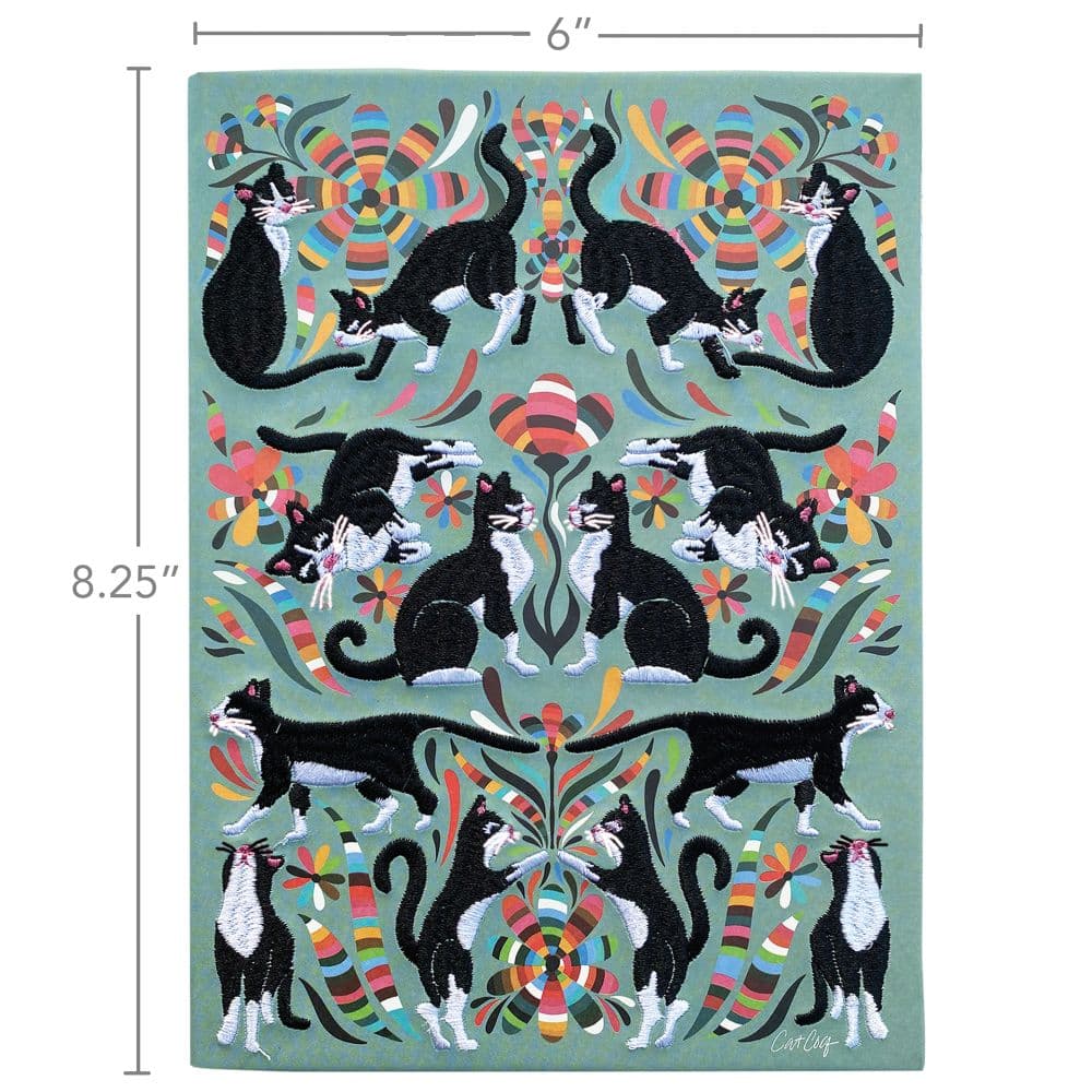 Otomi Cats Luxe Journal Third Alternate Image