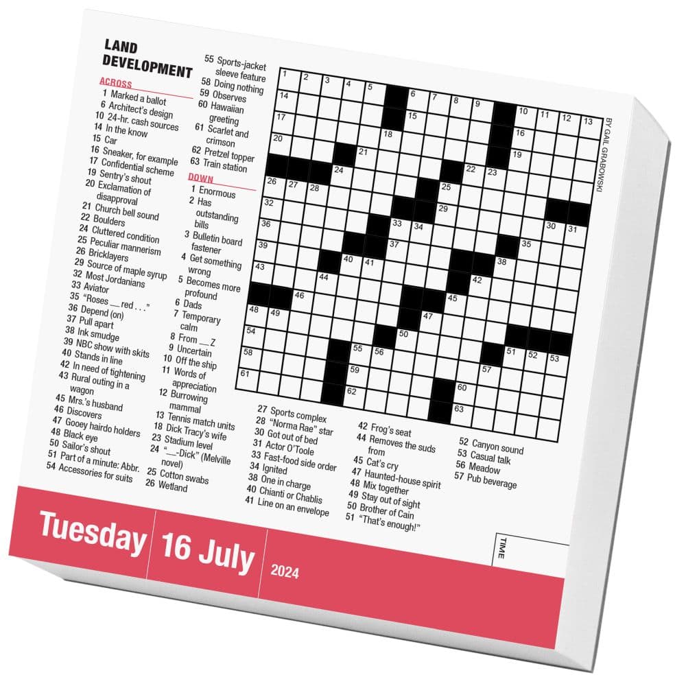 Mensa Crossword 2024 Desk Calendar First Alternate Image width=&quot;1000&quot; height=&quot;1000&quot;