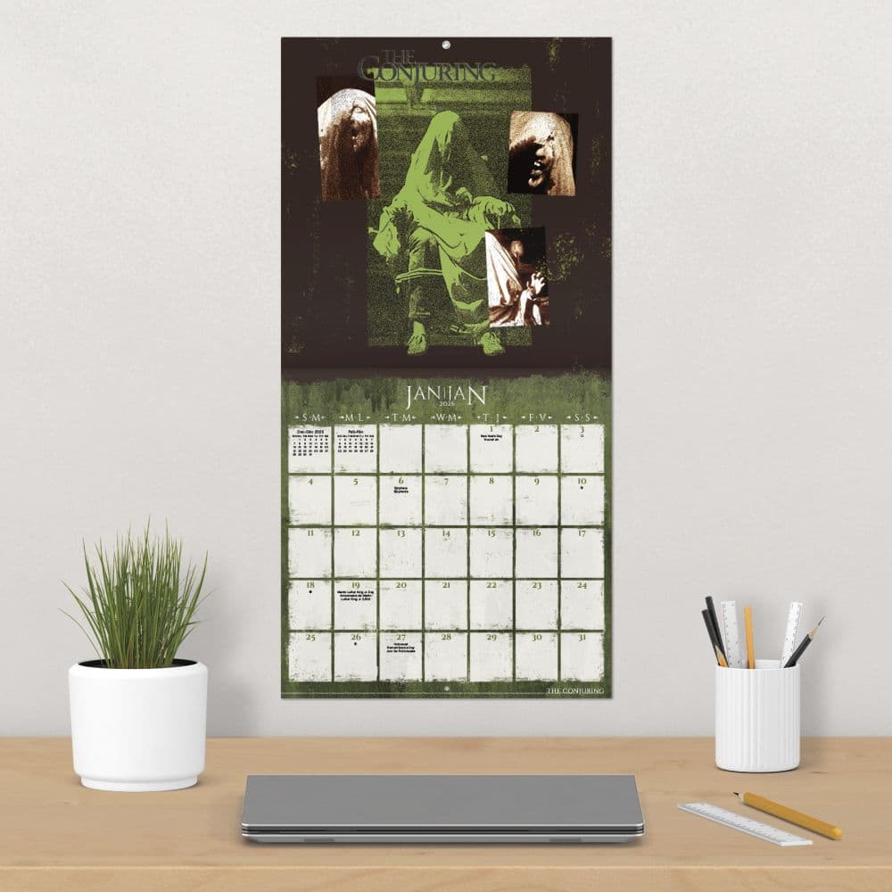 Horror Collection- French 2026 Wall Calendar Fourth Alternate Image
