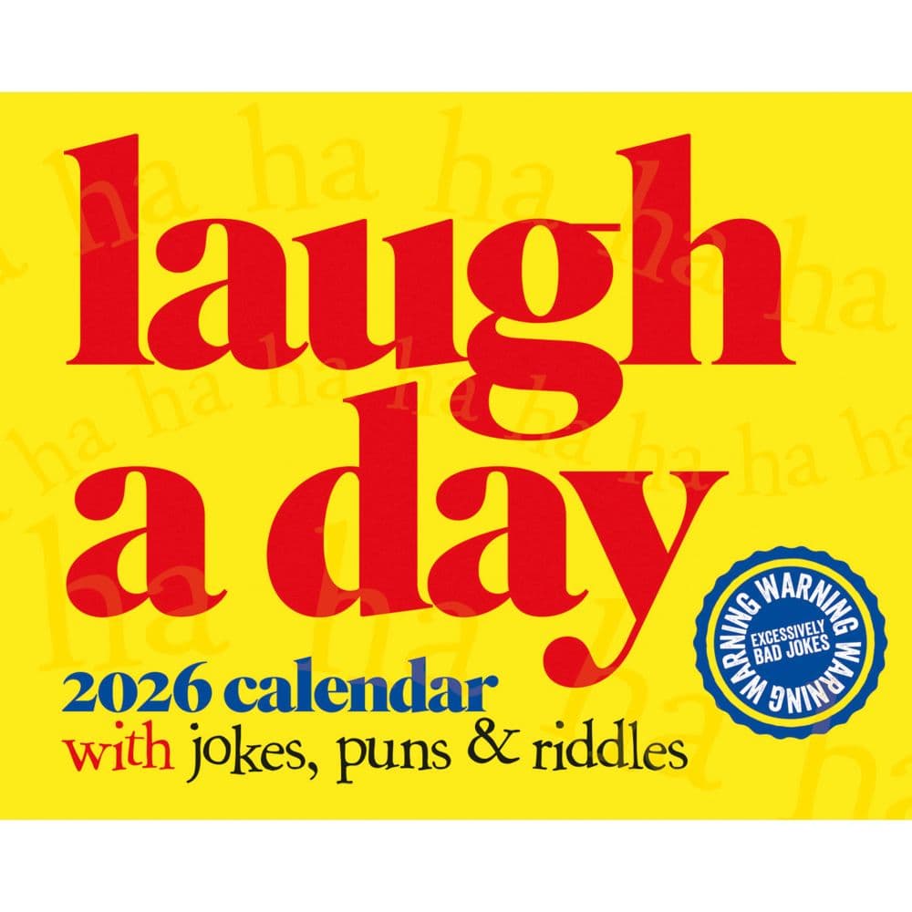 Laugh A Day 2026 Desk Calendar Main Image