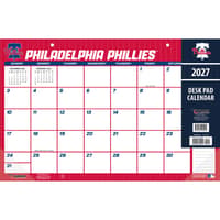 image MLB Philadelphia Phillies Small 2027 Desk Pad Main Product Image