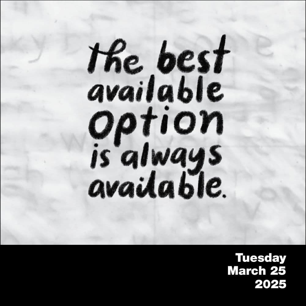 Go Make a Ruckus 2025 Desk Calendar by Seth Grodin Third Alternate Image