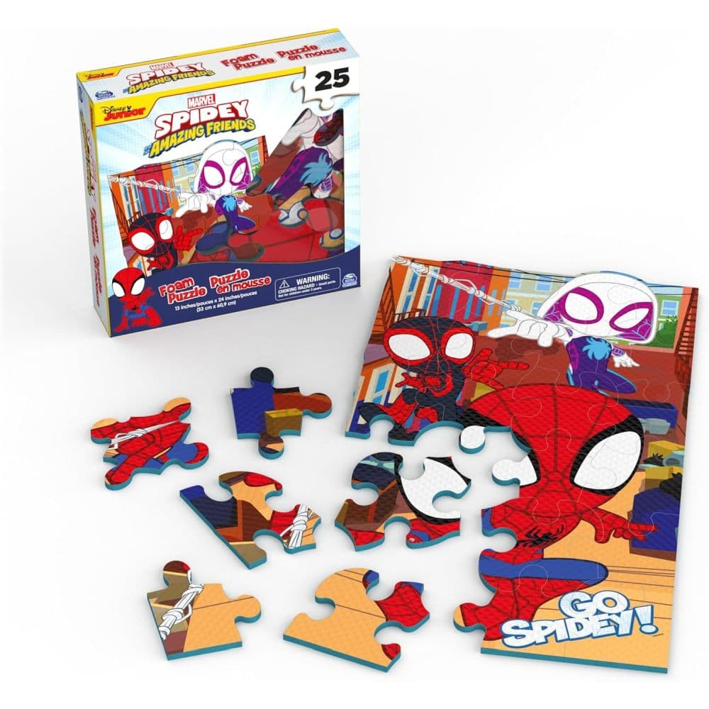 Spidey and Friends 25 Foam Piece Puzzle Mat Second Alternate Image