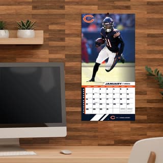 Chicago Bears 2023 - 2024 Calendar Schedule Decal Sticker Preview Magazine  E601