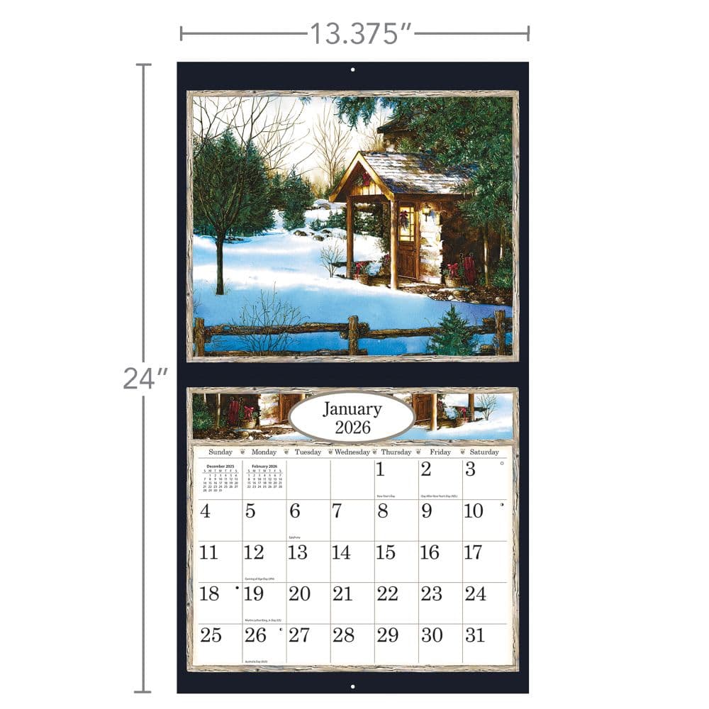 Country Welcome 2026 Wall Calendar by Laura Berry_ALT6