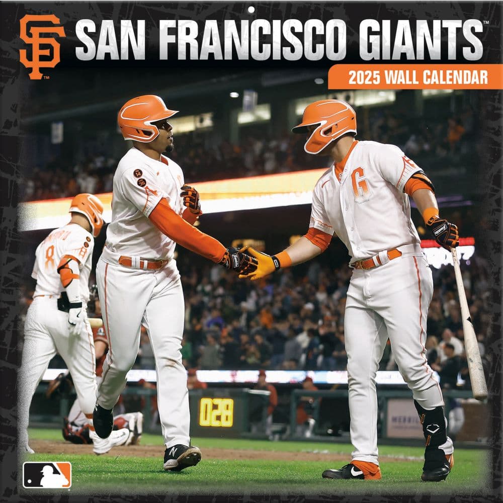 Sf Giants 2025 Wall Calendar