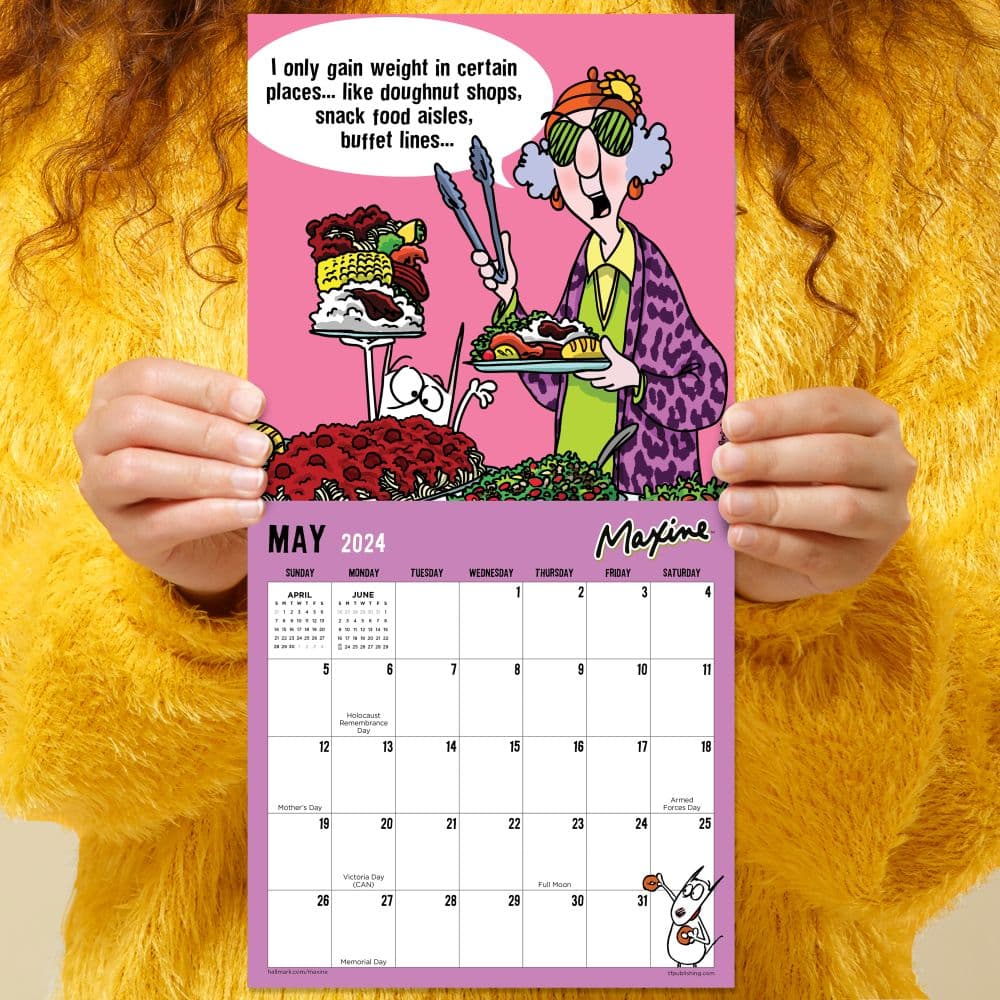 Maxine 2024 Mini Wall Calendar - Calendars.com