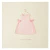 image Classic Girl Outfit New Baby Card front