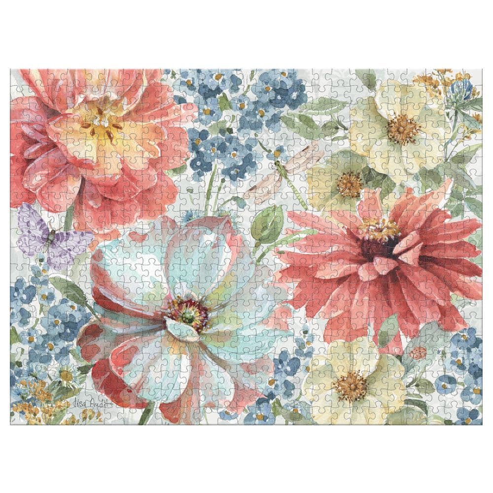 Spring Meadow 500 Piece Puzzle by Lisa Audit