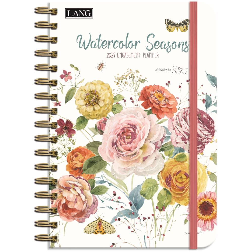Watercolor Seasons 2027 Planner by Lisa Audit Main Product Image