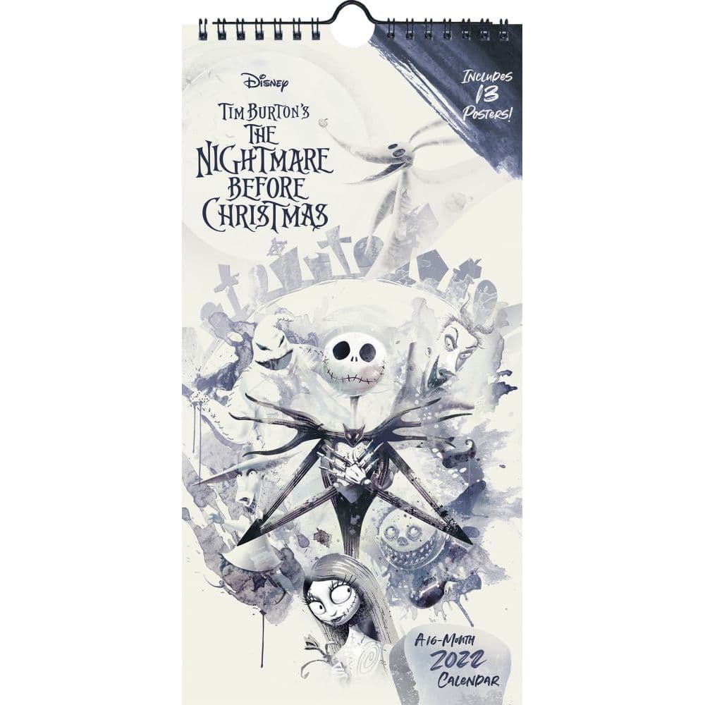 Nightmare Before Christmas 2022 Mini Poster Calendar - Calendars.com