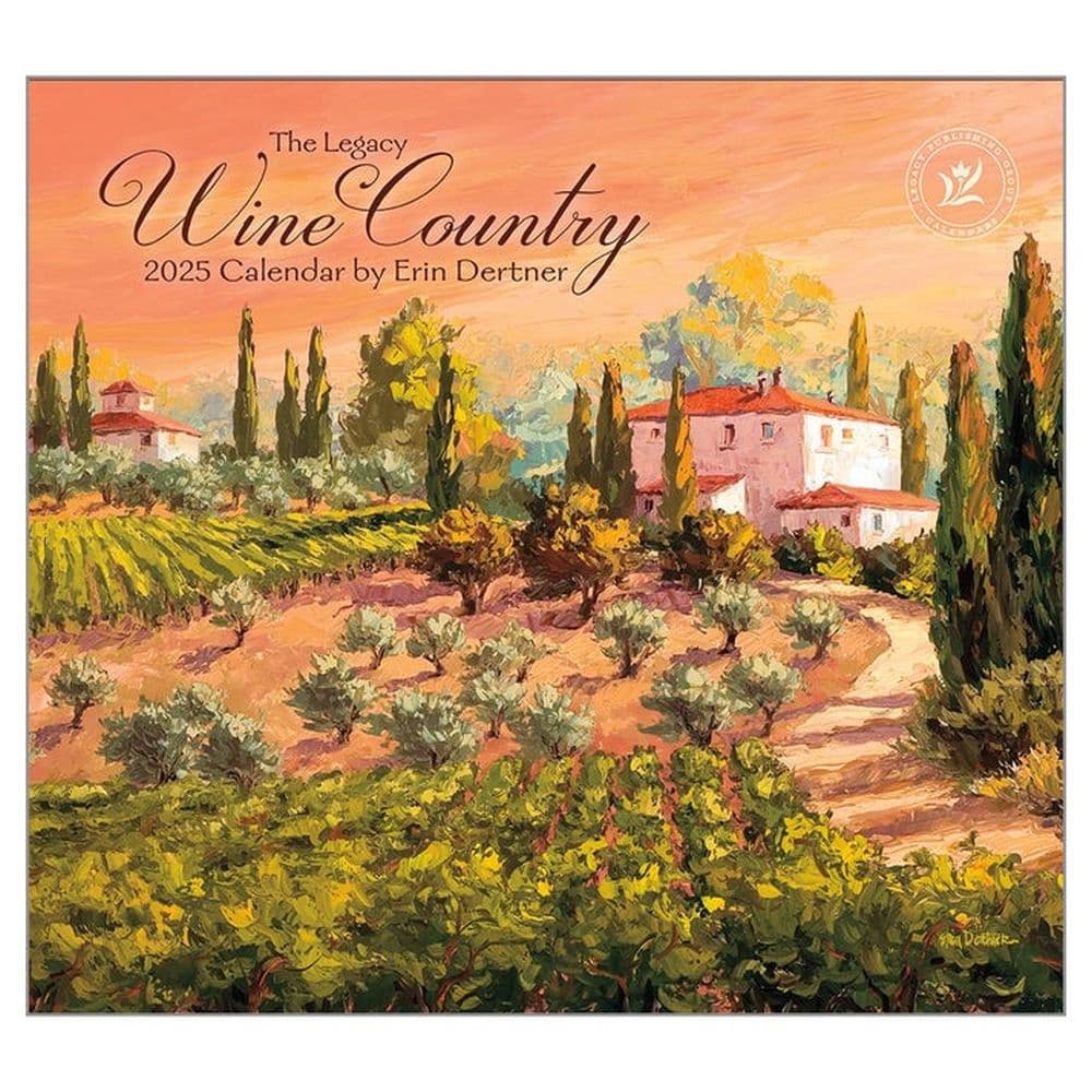 Wine Country 2025 Wall Calendar Main Product Image width=&quot;1000&quot; height=&quot;1000&quot;