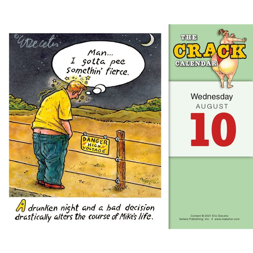 Crack 2022 Desk Calendar - Calendars.com
