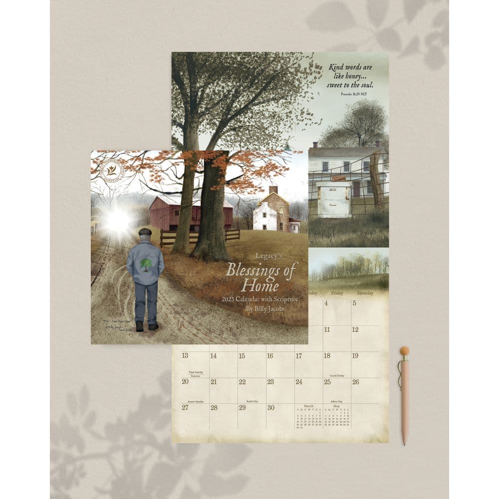 Blessings of the Home 2025 Wall Calendar Third Alternate Image width=&quot;1000&quot; height=&quot;1000&quot;