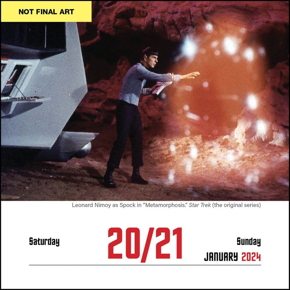 Star Trek 2024 Desk Calendar